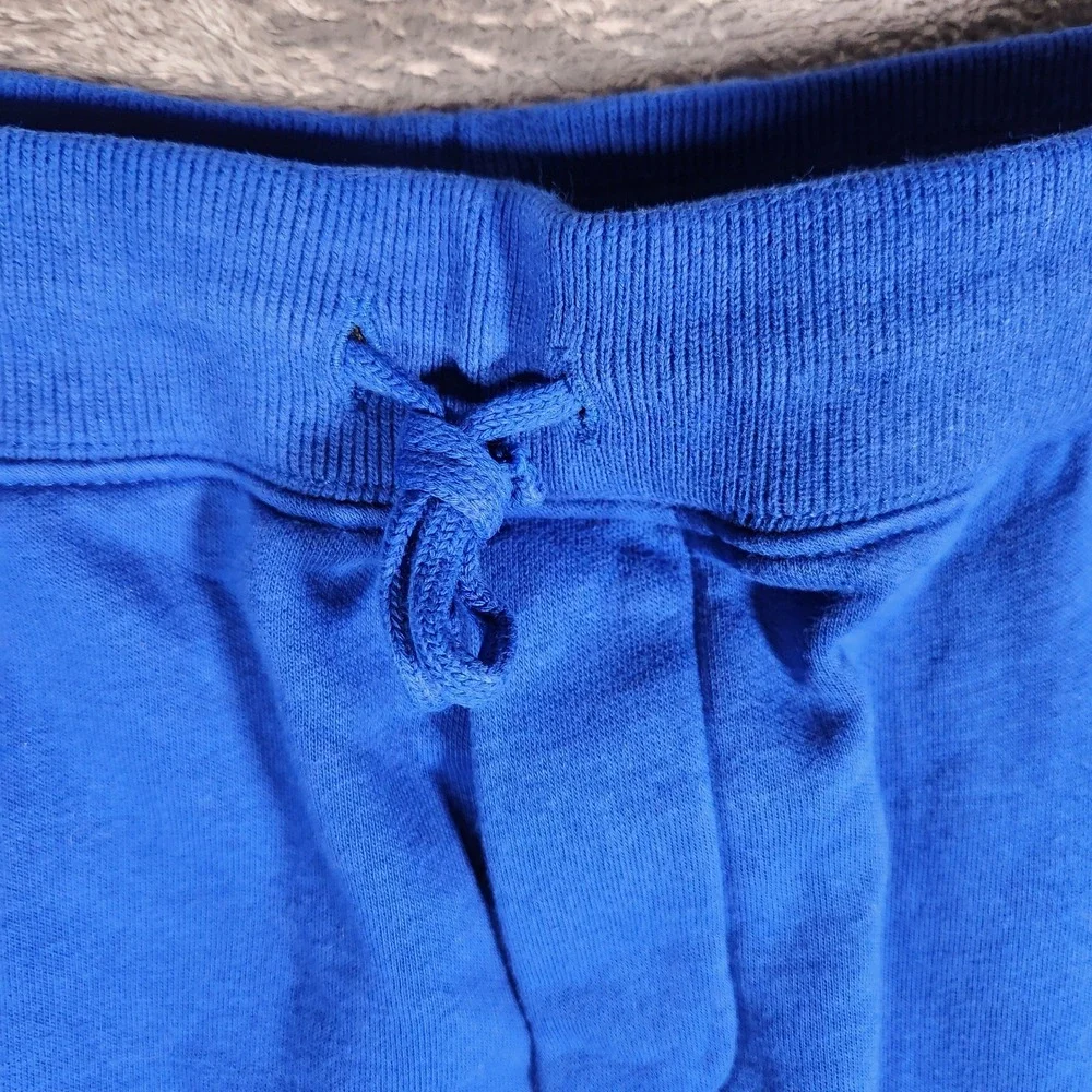 Polo Ralph Lauren Jogger Mens Large 14-16‎ Royal Blue Sweatpants Flame Logo